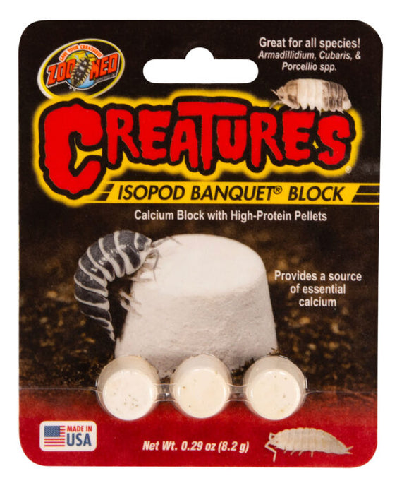 Zoomed Creatures® Isopod Banquet® Block (0.29 oz)