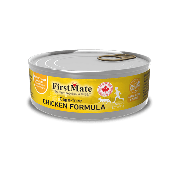 FirstMate Pet Foods Limited Ingredient Free Run Chicken Formula for Cats (5.5-oz)
