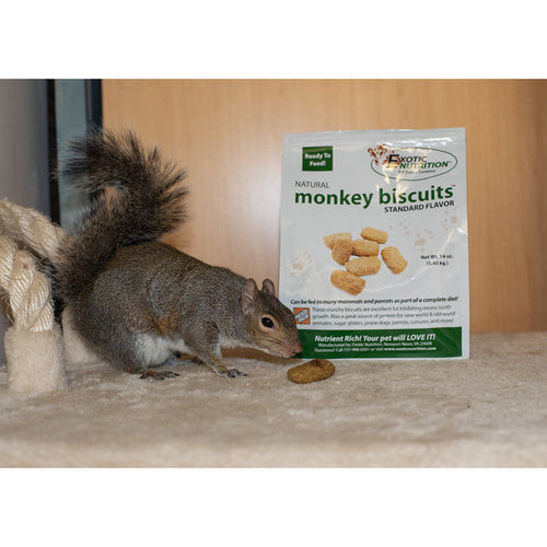 Exotic Nutrition Monkey Biscuits (Standard, 14 oz)