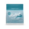 Green Juju Rabbit Recipe with Duck Liver Freeze Dried Raw Diet for Dogs (14 oz)