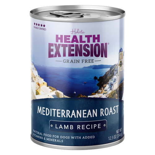 Health Extension Mediterranean Roast Lamb Recipe Wet Dog Food