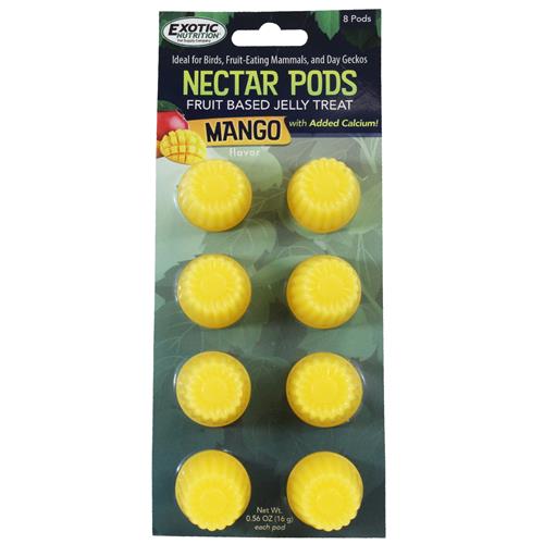 Exotic Nutrition Nectar Pods Mango (8 Count)