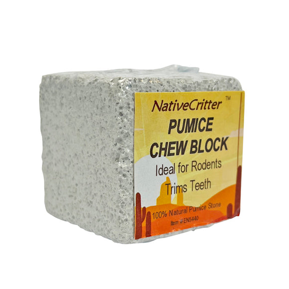 Exotic Nutrition Pumice Chew Block (1.5