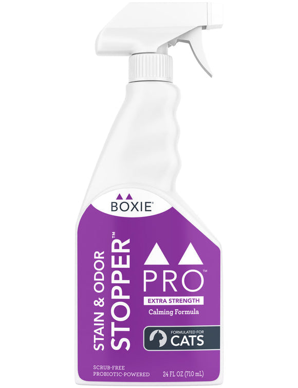 Boxiecat Boxie Pro Stain & Odor Stopper™ Extra Strength Calming Lavender Scent for Cats (24 oz)