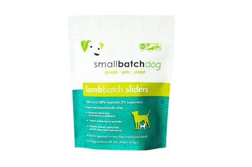 Smallbatch Lambbatch Frozen Dog Food (3 Lb Siders)