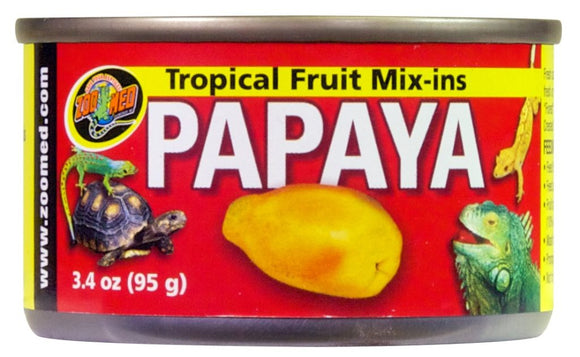 Zoo Med Tropical Fruit Mix-ins Papaya (3.4 oz)