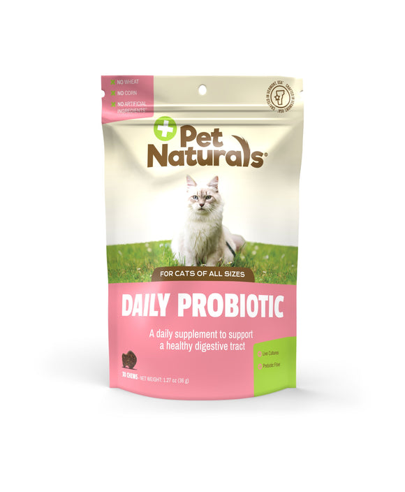 Pet Naturals of Vermont Daily Probiotic Cat Chews (30 Chews)
