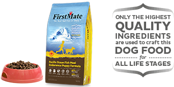 FirstMate Pet Foods Limited Ingredient Pacific Ocean Fish Meal Endurance/Puppy Formula Grain-Free Dry Dog Food (28.6 lbs)