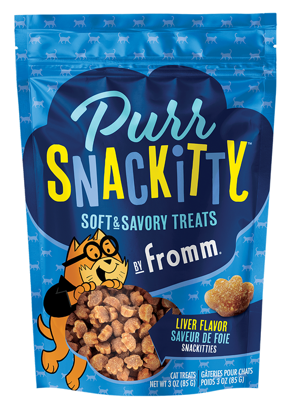 Fromm Purr Snackitty Liver Flavor Snackitties Cat Treats (3 oz)