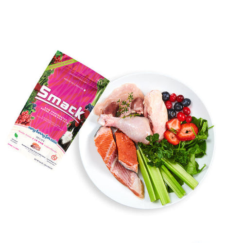 Smack Very Berry Chicken for Cats (8.8 oz/250 g (2.5 cups))