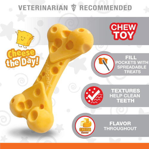 Nylabone Power Chew Cheese Dog Toy (Giant)