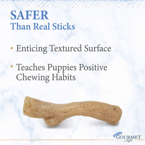 Nylabone Gourmet Style Strong Stick Puppy Chew Toy (Chicken Medium)