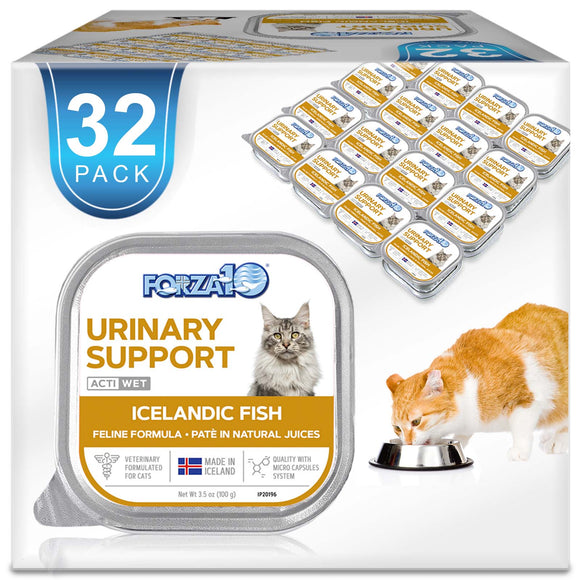 Forza10 Nutraceutic Actiwet Urinary Icelandic Fish Recipe Wet Cat Food (3.5 oz)