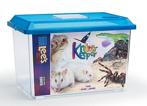 Lee's Aquarium & Pet Products Kritter Keeper®, Mini Rectangle (Small Rectangle)