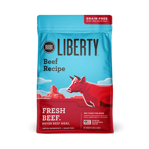 BIXBI Pet Liberty® Dry Food for Dogs – Beef Recipe