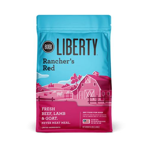 BIXBI Pet Liberty® Dry Food for Dogs – Rancher’s Red