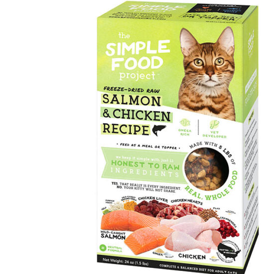 Herbsmith Simple Food Project C Salmon & Chicken Cat Food (24 oz)