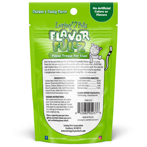 Loving Pets Flavorfullz 4 Flavors Cat Treats (3 oz)