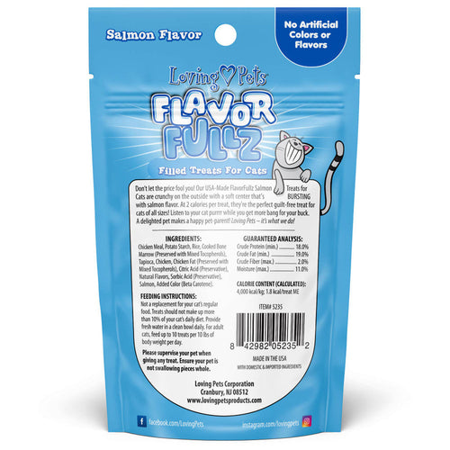 Loving Pets Flavorfullz 4 Flavors Cat Treats (3 oz)