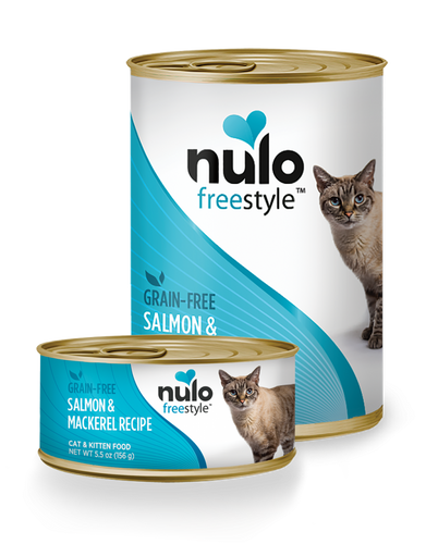 Nulo FreeStyle Grain Free Salmon and Mackerel Recipe Canned Kitten & Cat Food