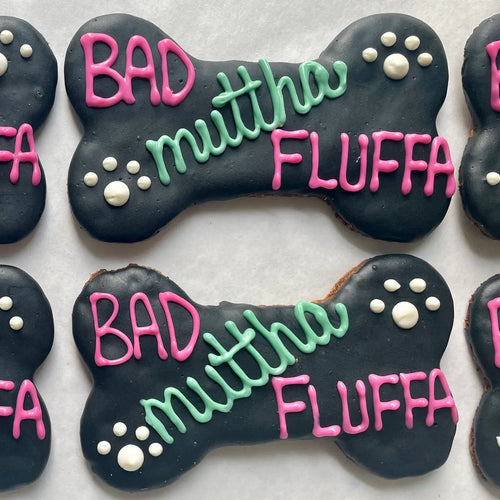 Bad Muttha Fluffa 6 Inch Dog Treat