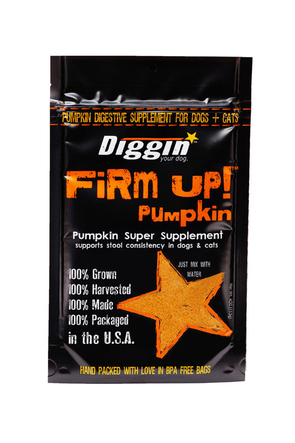 Diggin Your Dog Firm Up! Pumpkin Super Supplement (4 Oz.)