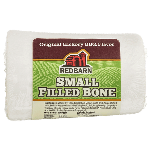 Redbarn Filled Bone Hickory BBQ Flavor (Large - Case of 15)