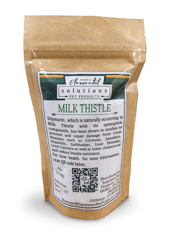 Solutions Pet Products Milk Thistle (4 oz)