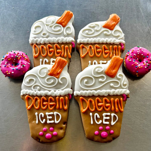 Doggin’ Iced Coffee Dog Treats