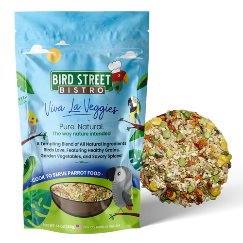 Bird Street Bistro Viva La Veggies Parrot Food