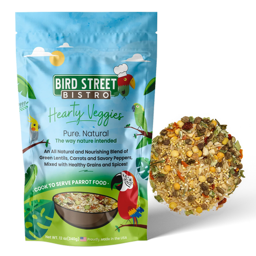 Bird Street Bistro Hearty Veggies Parrot Food (12 oz)