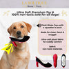 Bonne Et Filou Red Heel Squeaky Dog Shoe Toy