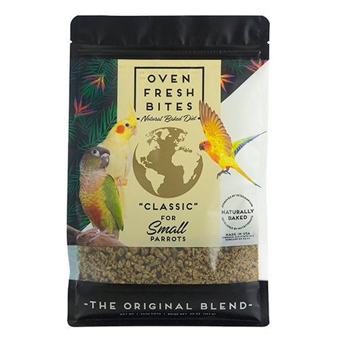 Caitec Oven Fresh Bites Natural Baked Diet for Parrots Bird Food