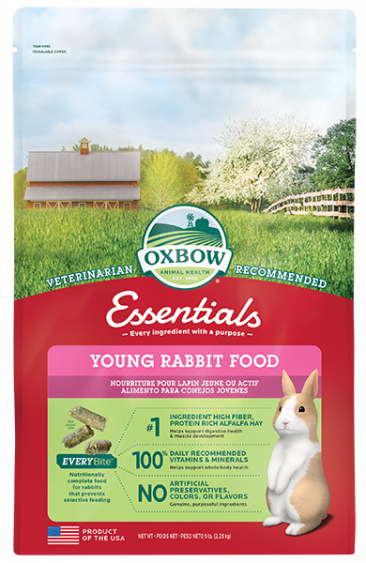 Oxbow Essentials - Young Rabbit Food (5 lbs)