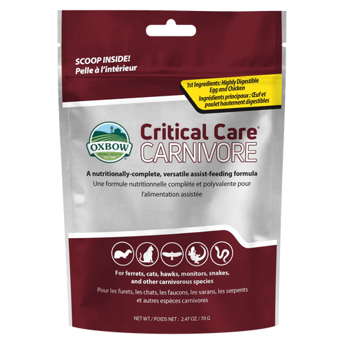 Oxbow Animal Health Critical Care Carnivore (70g)