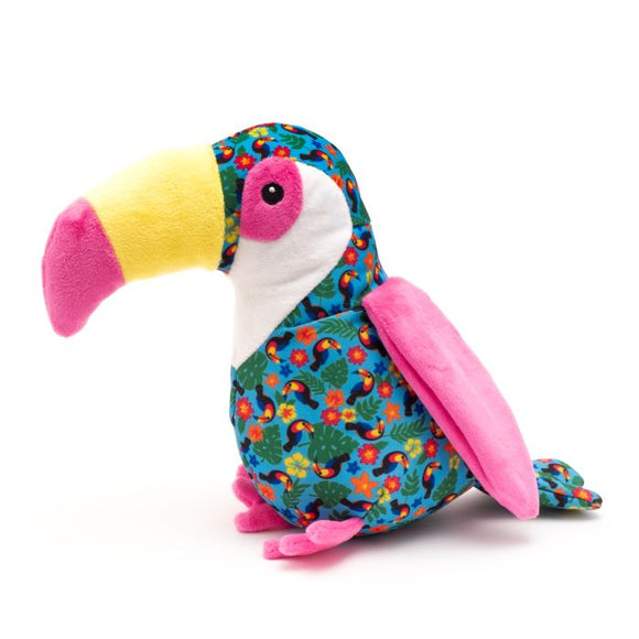 The Worthy Dog Toucan Toy (Turquoise)