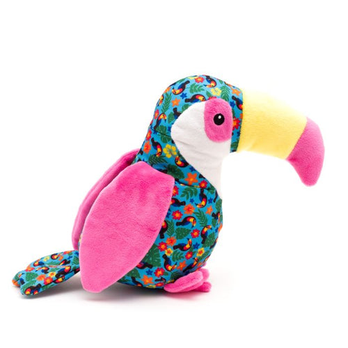 The Worthy Dog Toucan Toy (Turquoise)