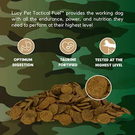 30lb Lucy Pet Tactical Fuel Chicken, Brown Rice & Oatmeal for Dogs