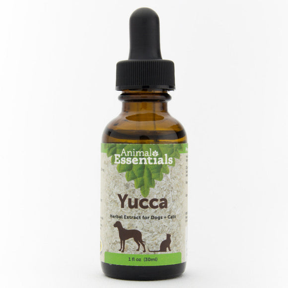 Animal Essentials Yucca Herbal Extract for Dogs & Cats (1 oz)