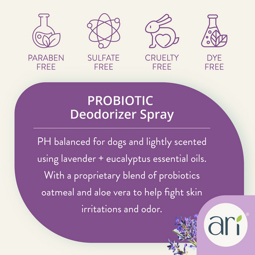 Health Extension ARI Probiotic Deodorizer Spray – Lavender + Eucalyptus