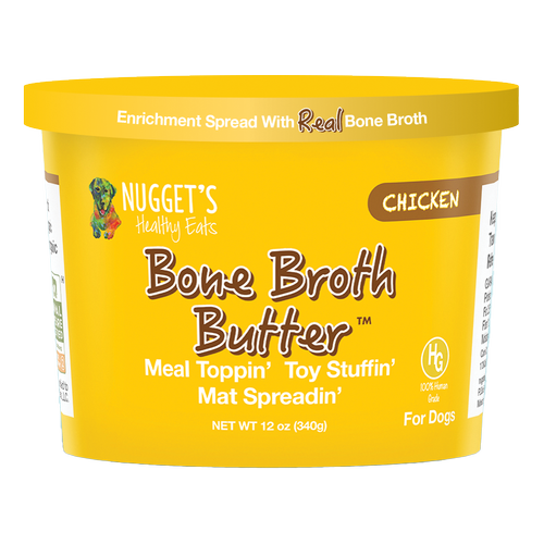 Nugget's Bone Broth Butter (Beef 12 Oz. Single)