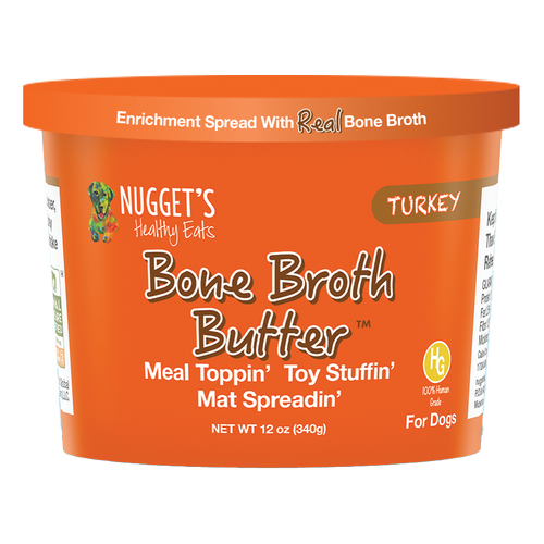 Nugget's Bone Broth Butter (Beef 12 Oz. Single)