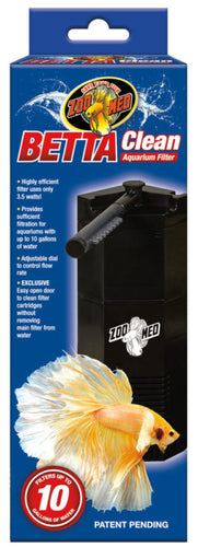 Zoo Med Betta Clean Aquarium Filter (10 Gallons)