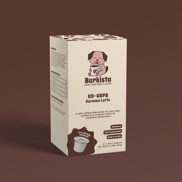 Barkista Caramel Latte K-9™ Cups Dog Coffee (Caramel Latte)