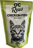 OC Raw Feline Frozen Chicken & Fish Recipe for Cats (2 LB)