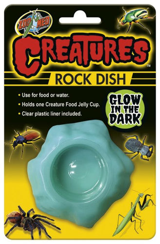 Zoo Med Creatures® Rock Dish (3L x 3W x 0.75H)