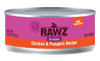 RAWZ® Shredded Chicken & Pumpkin Cat Food Recipe (3 Oz)