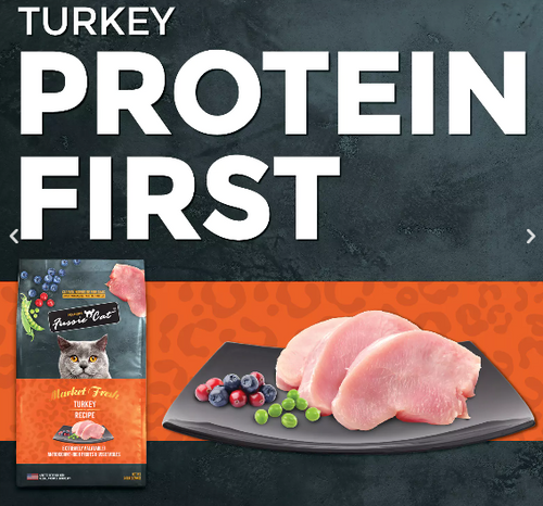 Fussie Cat Market Fresh Grain Free Turkey Recipe Dry Cat Food (10-lb)