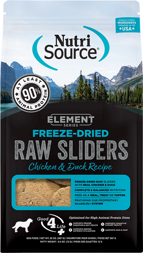 NutriSource Element Series Freeze-Dried Chicken & Duck Recipe (2.5 oz)