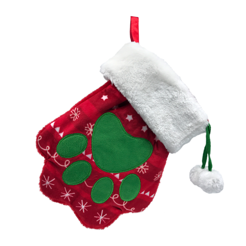 KONG Holiday Stocking Paw Toy (Large)